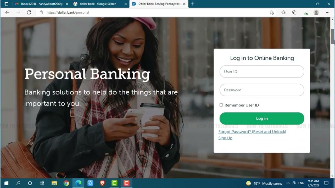 How To Login Dollar Bank Online Banking Account 2022 Dollar Bank Online Account Sign In Help