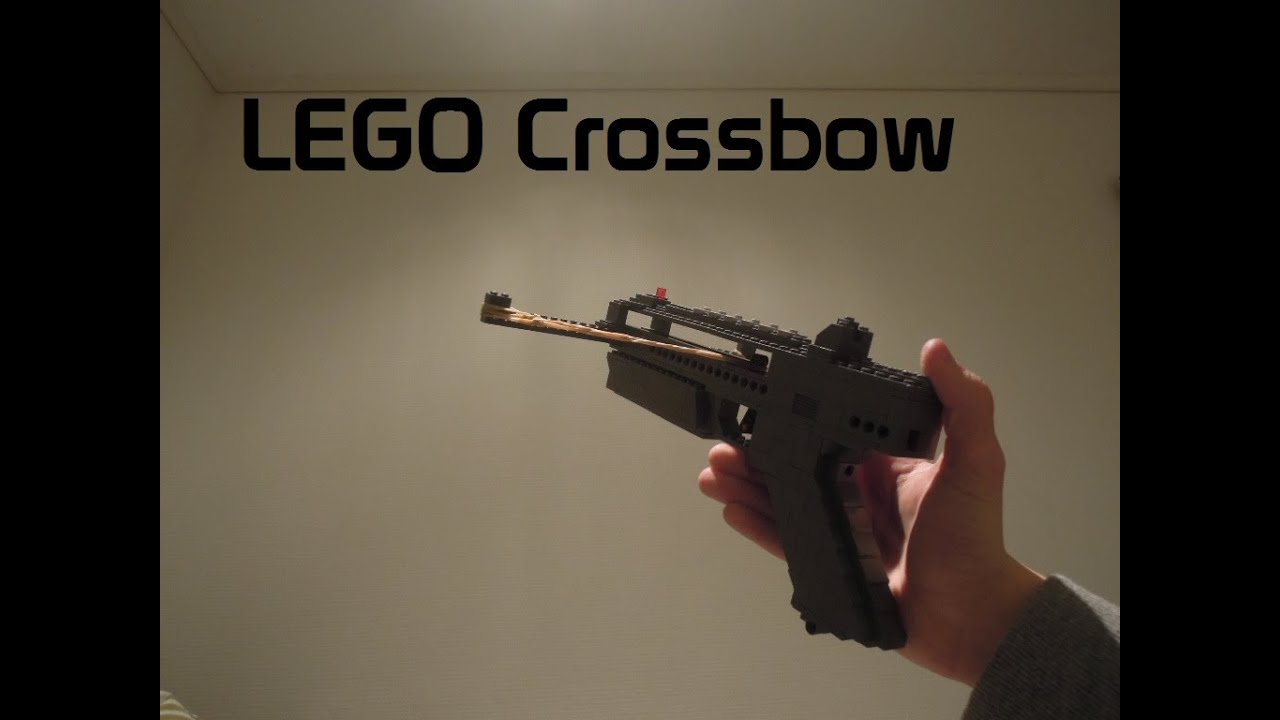 LEGO Working Crossbow | Jim's Lego Guns gun mayhem