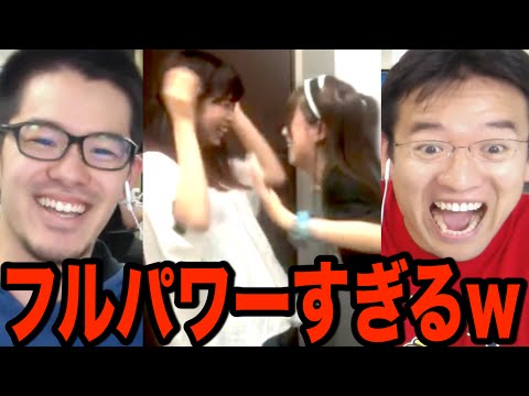 【CHEERZ】アイドルらしからぬ手押し相撲対決！？