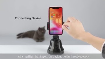 All in one Auto Smart Shooting Selfie Stick 360 Rotation Auto Face Tracking Object Tracking Phone Ho