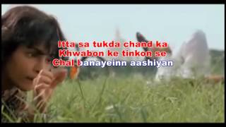 Video thumbnail of "Aashiyan- Itti si Khushi  Karaoke"