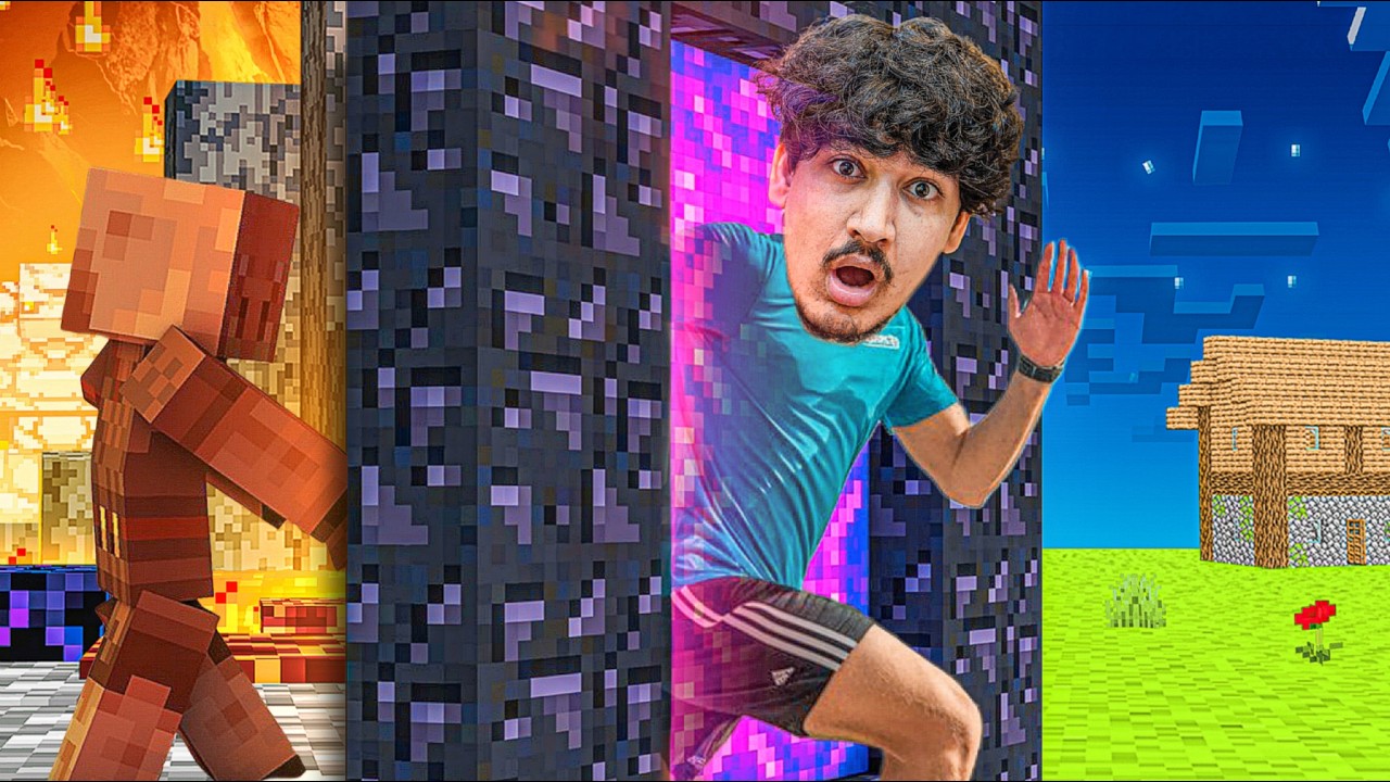 Nether Adventure Gone Wrong💀 [Minecraft #5]
