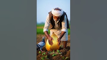Mocked farmer finds magic egg, becomes rich… but fate had other plans 💔🥚🌱#shorts