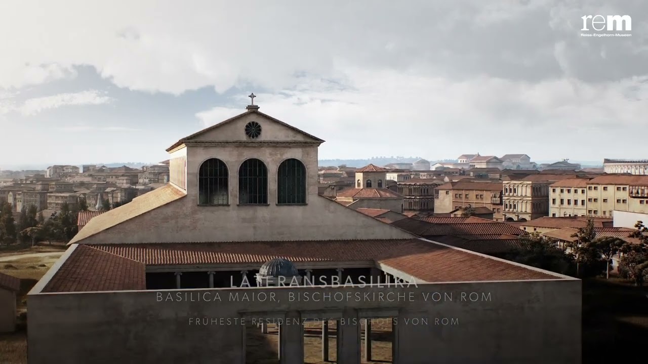 Die Stadt Rom in der Spätantike um 445 n.Chr | Reiss-Engelhorn-Museen Mannheim | Faber Courtial