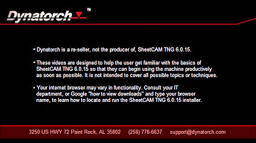 01 SheetCAM TNG 6.0.15 / Introduction