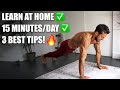 How To Start Calisthenics at Home for Beginners (No Equipment)