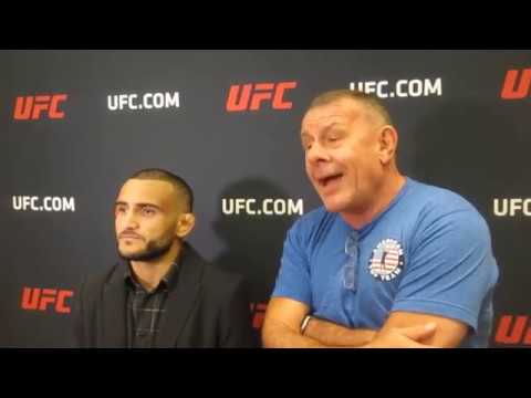 UFC Media Day with John Lineker who is on the main card at UFC Fight Night on ESPN in Sunrise