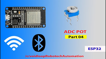 04 ADC with ESP32, Analog to Digital |Aeduino|