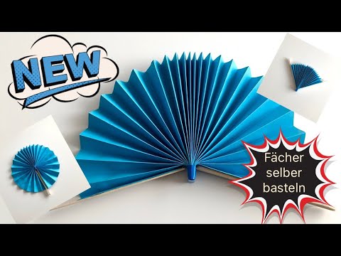 Video: Wie Erstelle Ich Einen Papierfächer?