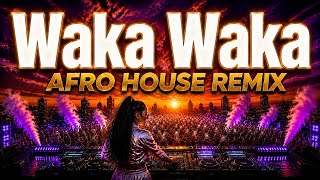 Waka Waka - Shakira ft. Freshlyground | Afro House Remix  | Log Drum Bass | African Anthem Energy