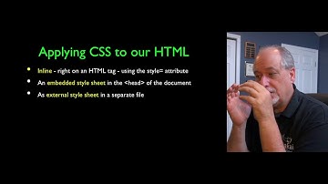 CSS - Cascading Style Sheets (Part 2)
