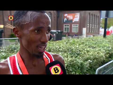 Abdi Nageeye zet nieuw Nederlands record neer: 'Happy'