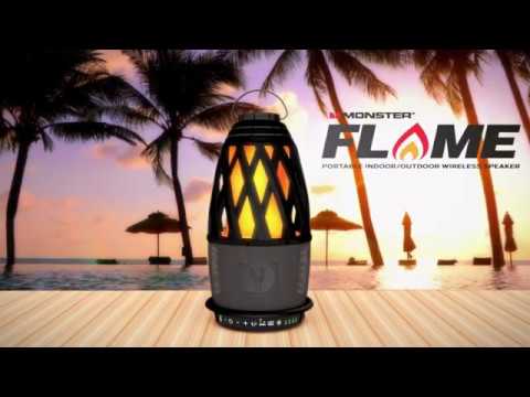 Portable Indoor/Outdoor Wireless Speaker | Monster Flame