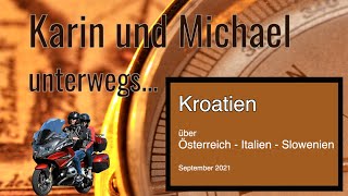 Kroatien mit dem Motorrad - 2021