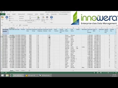 BAPI_EMPLOYEE_GETDATA From Excel