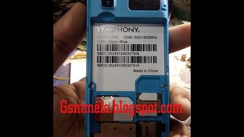 Symphony L200 6261 Flash File 100% Free (Gsm Shopon)