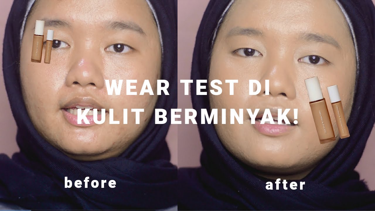 Kupas Tuntas BLP Face Base (W30) & Face Concealer (Honey) - wear test di kulit berminyak