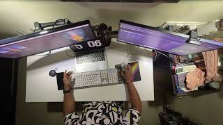 Coding In Stillness Top-Down Desk Timelapse Tech Life With Prashant