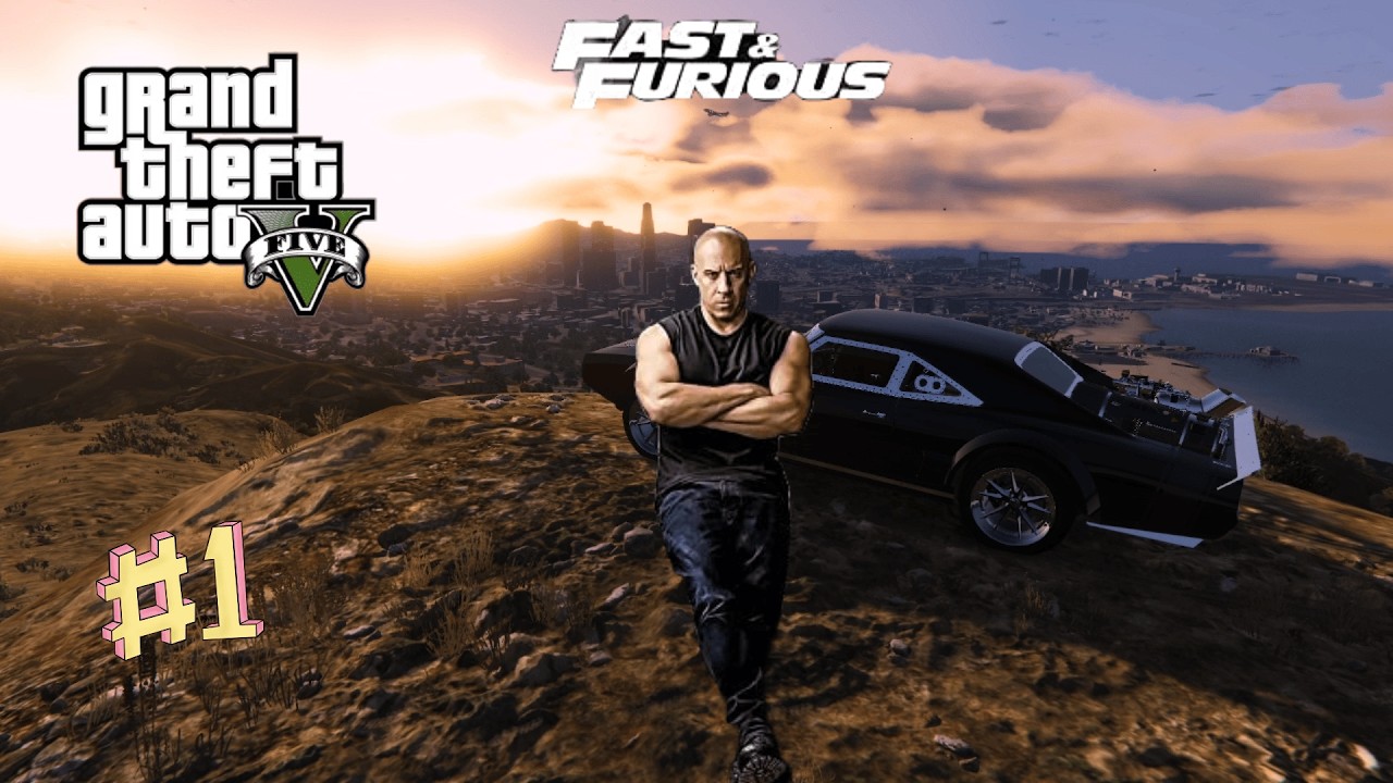 GTA 5 | Dominic toretto's Car Heist Mission (Part 1)