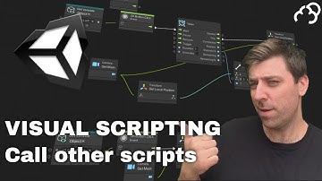 Unity Visual Scripting - How to Connect and Trigger Scripts