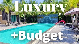 Prachuap Khiri Khan NEW Train Station + Budget &amp; Luxury Pool Hotels +Shops, Costs PKK Thailand