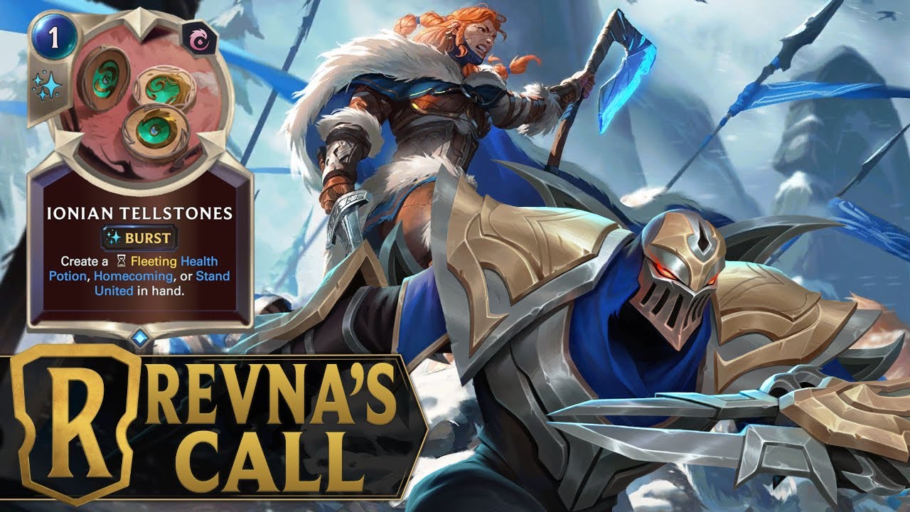Revna, the Lorekeeper's Call - Zed Deck - Legends of Runeterra