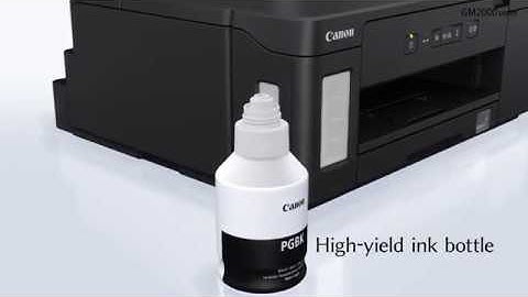 Canon PIXMA Ink Efficient GM2000 series (Short ver)