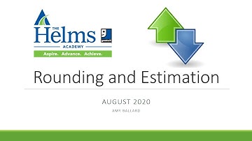 Rounding and Estimation - Math Prep for GED, HiSET, and TASC