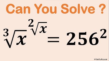 Challenge Accepted: Solving the Radical Exponential Equation Puzzle!