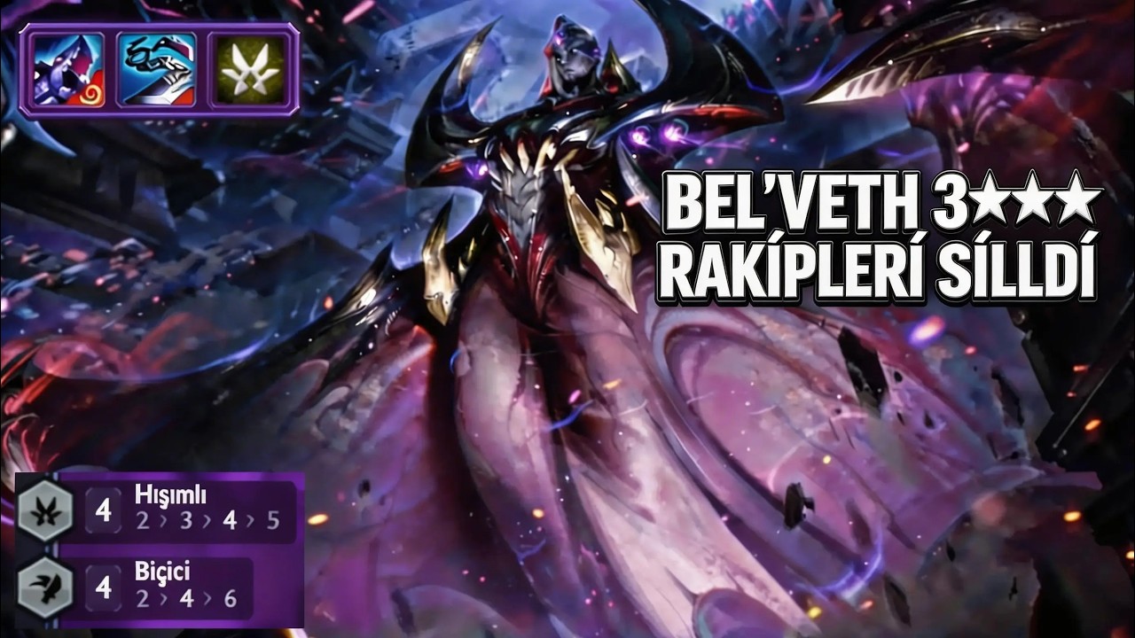 BEL'VETH 3⭐⭐⭐YAPTIM ! RAKİPLER DE BOŞ DURMADI !! 🔥 | TFT EU WEST RANKED