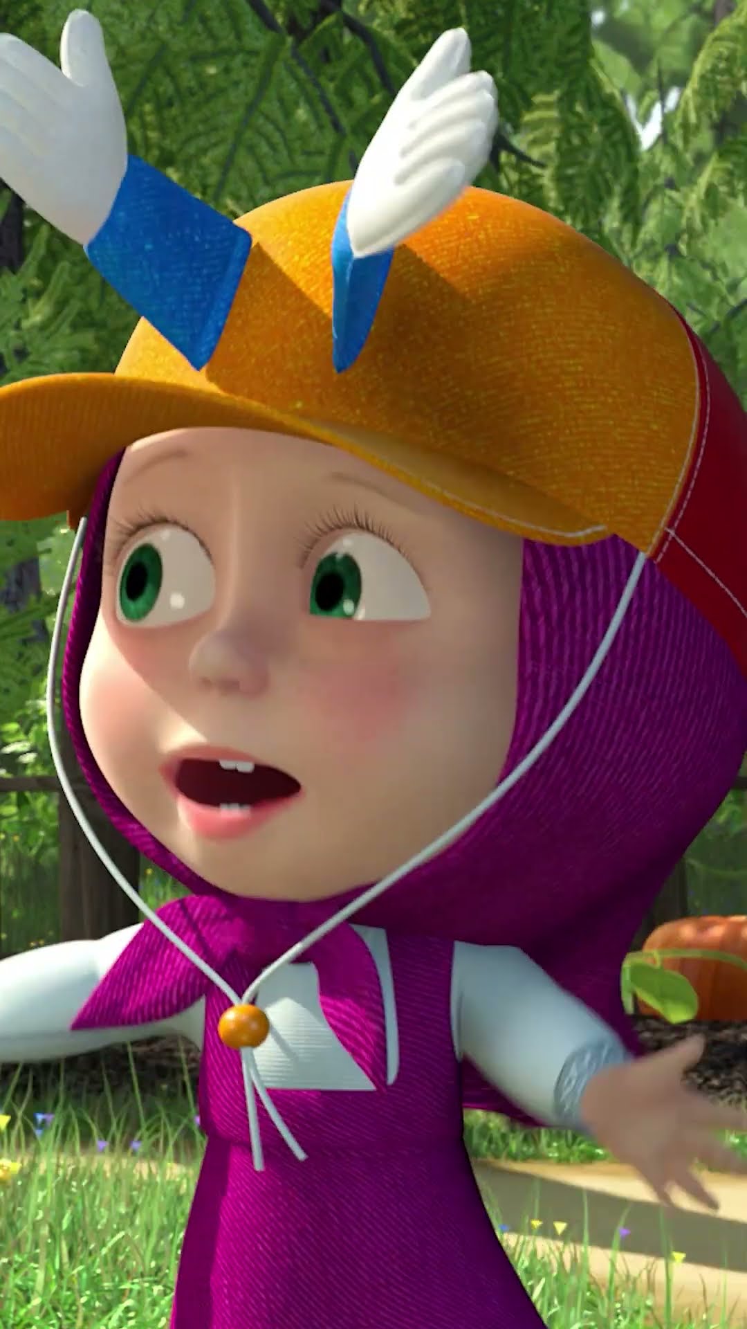 Літаюча морквина ? #Shorts #машатаведмiдь #MashaBearUkr #mashaandthebear #cartoon