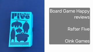 Rafter Five review by Board Game Happy