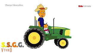 [Go!Animate] Noodle (N&P) steals a tractor, gets arrested, and gets grounded