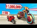 CHEAPEST vs. MOST EXPENSIVE BIKE CHALLENGE In GTA 5...