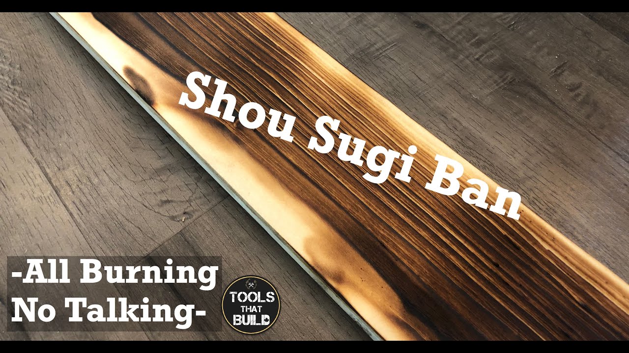 How To DIY Shou Sugi Ban Torch Wood Burning Step By Step 