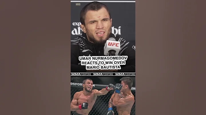 Umar Nurmagomedov REACTS to UFC 321 win over Mario Bautista | MMA Fighting
