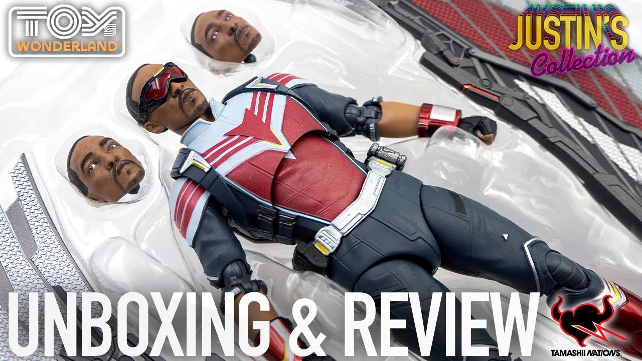 Falcon and The Winter Soldier Sam Wilson S.H.Figuarts Unboxing & Review