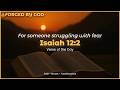 5-Minute Devotion | {Isaiah 12:2} | Daily Scripture Reflection