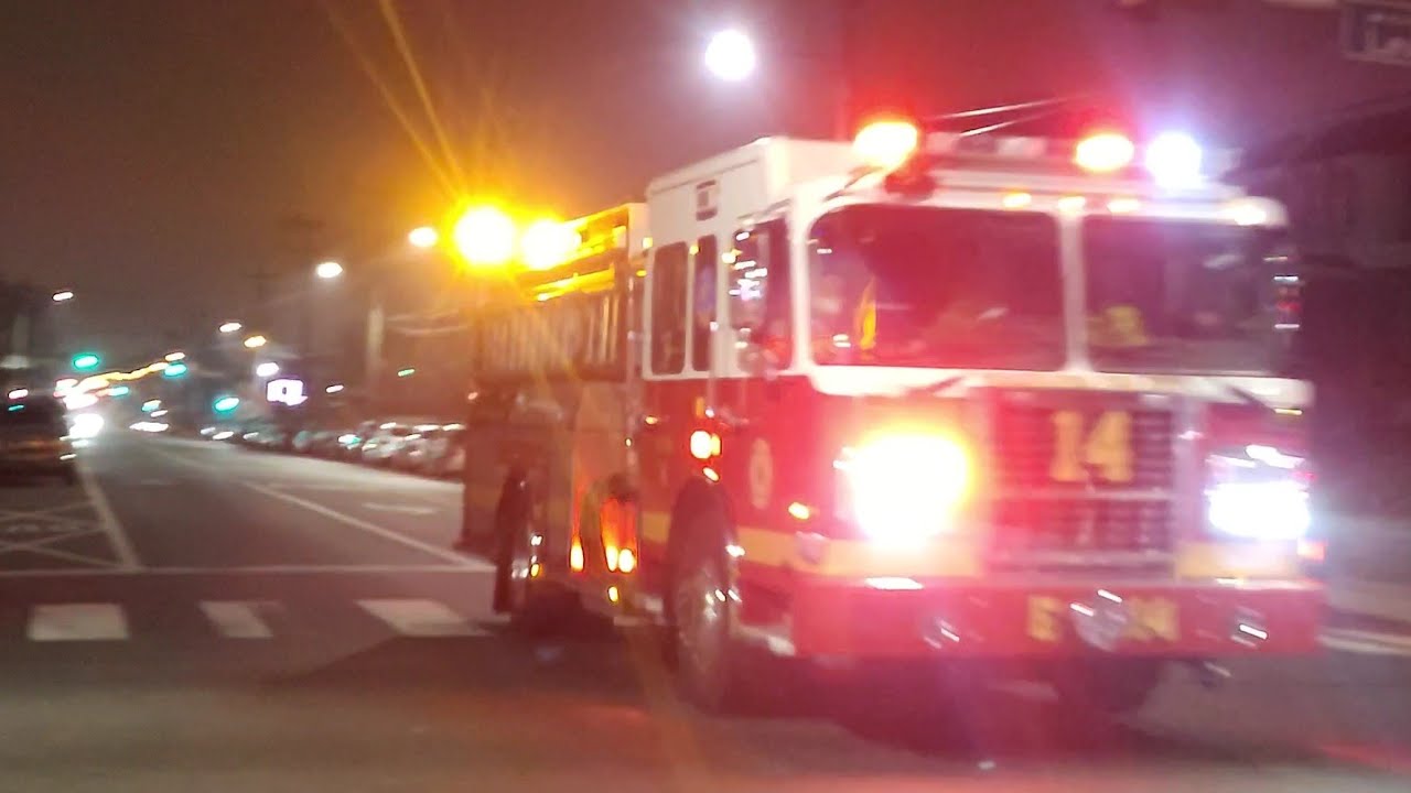 FULL HOUSE PFD Engine 14 & Ladder 15 YouTube