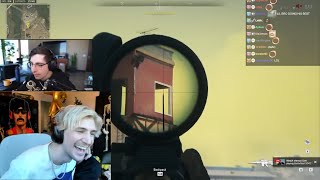 xQc Reacts to Shroud Makes Player Fight For His Life