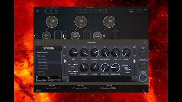 Eventide Spring Reverb - AUv3 Spring Tank Emulation - Tutorial & Demo for the iPad