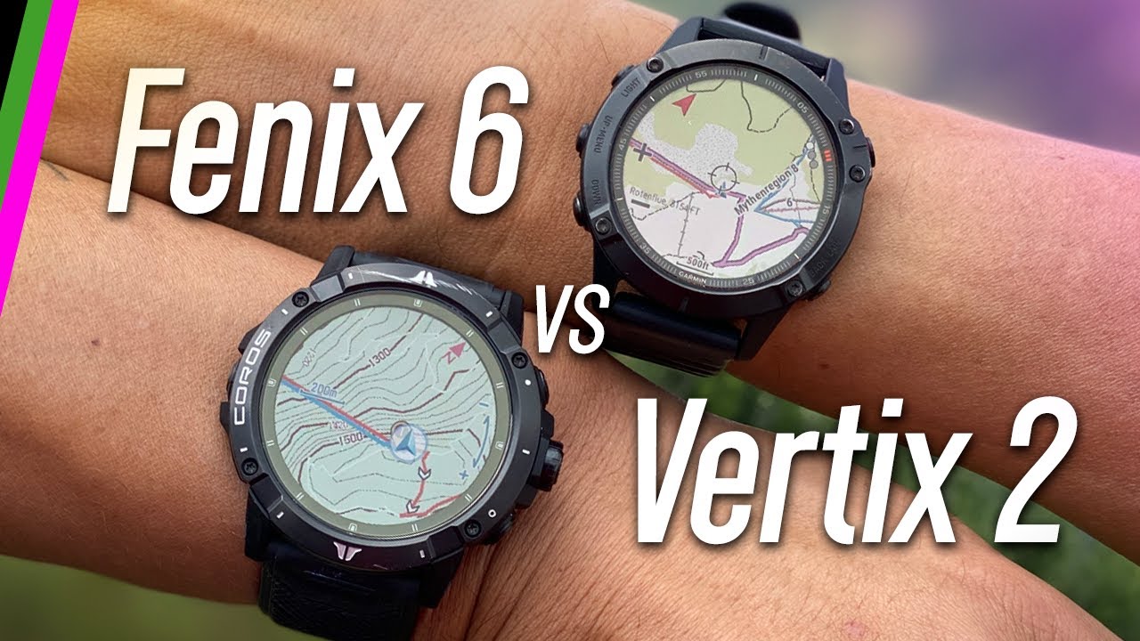 Coros Vertix 2 vs. Garmin Fenix 6X Pro
