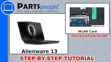 Dell Alienware 13 (P56G001) WLAN Card How-To Video Tutorial