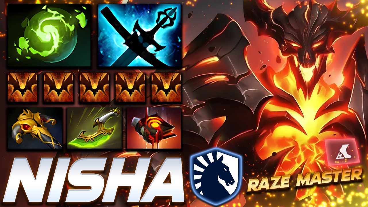 Nisha Shadow Fiend Raze Master - Dota 2 Pro Gameplay [Watch & Learn]
