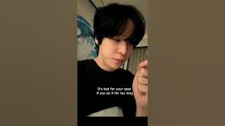 [ENG] I've maintained 1.5 and 1.5 vision all this time #ateez #yunho 