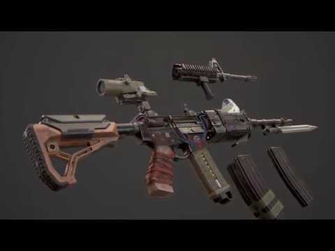 Download M4 Carbine side video - YouTube