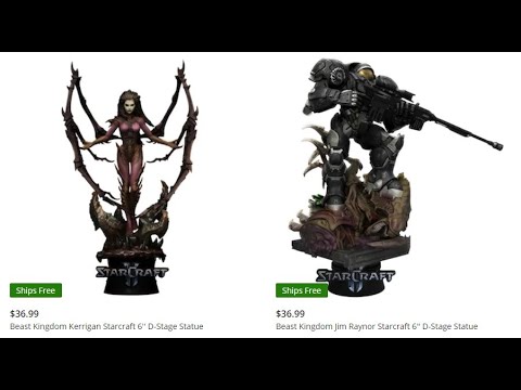 starcraft 2 statue