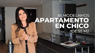 Transformación Impactante: Remodelación de Apartamento usado de 55 m² en Barrio Chico, Bogotá