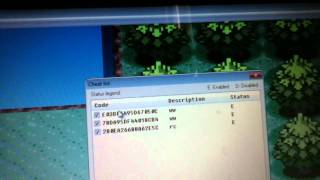 How to walkthrough walls/ trees and on water in pokemon Ruby