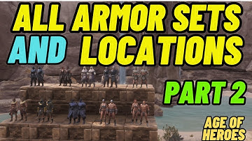 All armor sets and locations part 2 Conan Exiles Age of Heroes